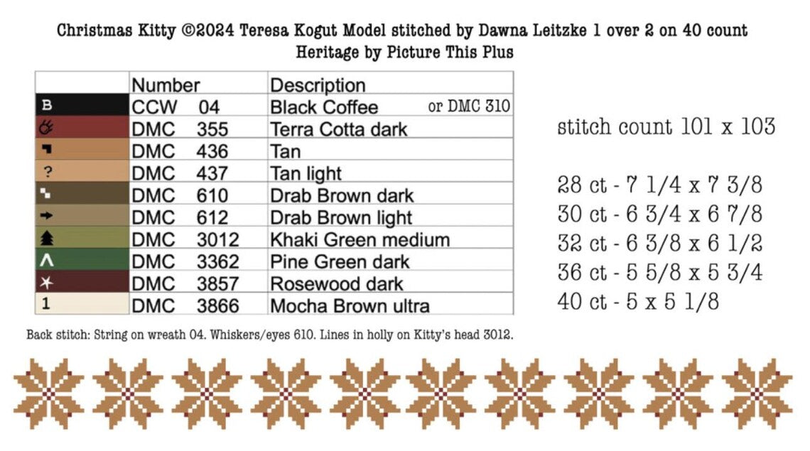 Teresa Kogut - Christmas Kitty