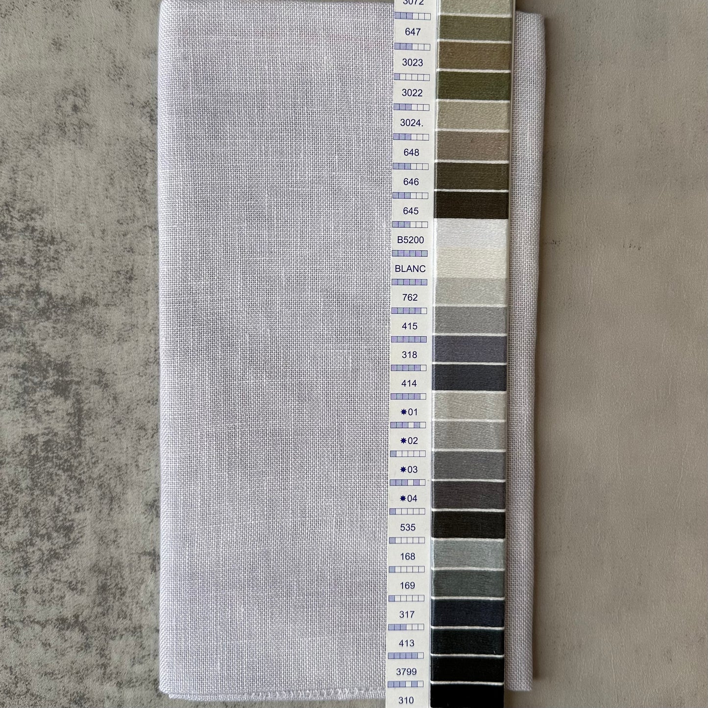 READY TO SHIP Linen: Norland Mist