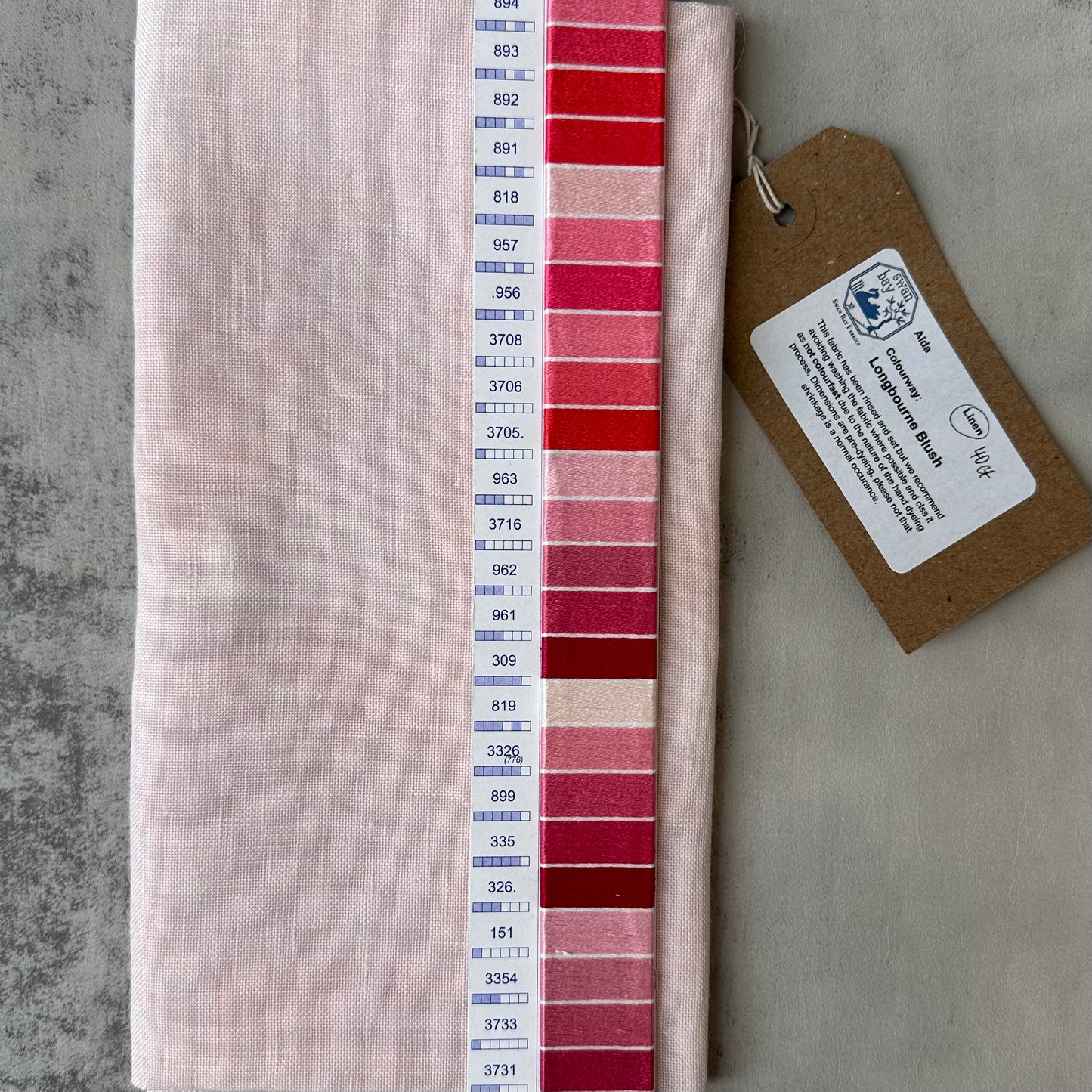 Linen: Longbourn Blush