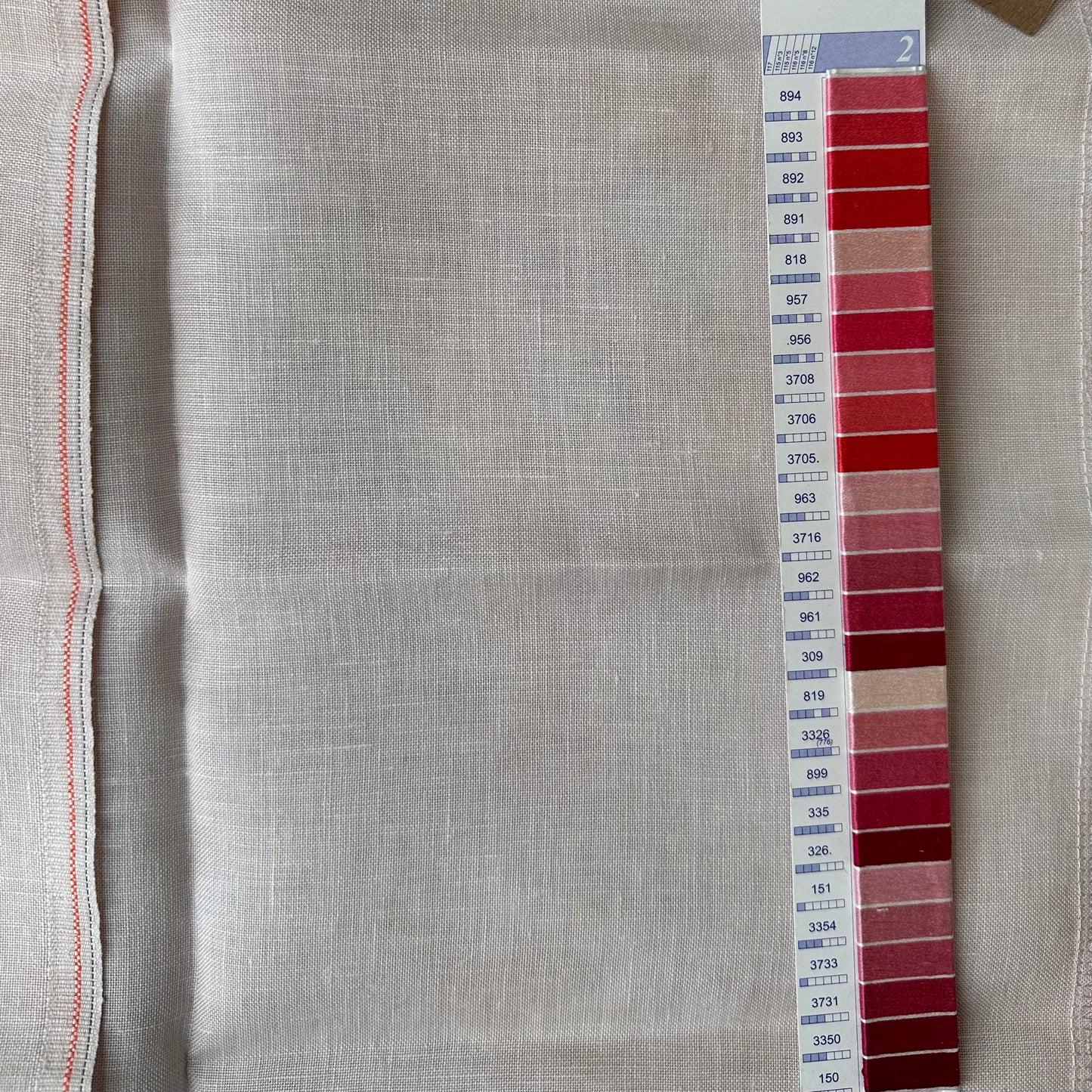 Linen: Longbourn Blush